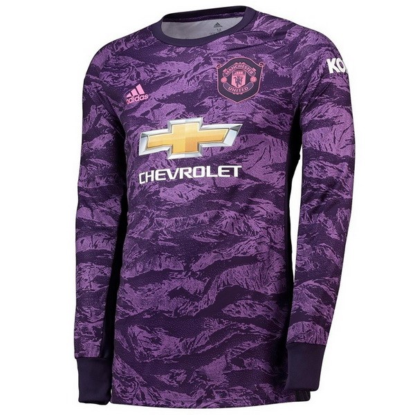 Camiseta Manchester United ML Portero 2019-20 Purpura